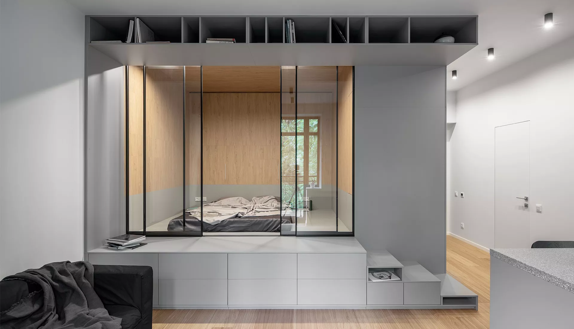 Дизайн однокімнатної квартири: 35 стильних прикладів сучасного оформлення