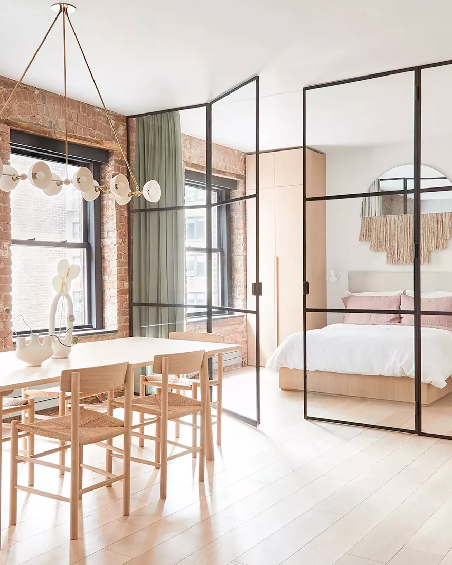 Дизайн однокімнатної квартири: 35 стильних прикладів сучасного оформлення