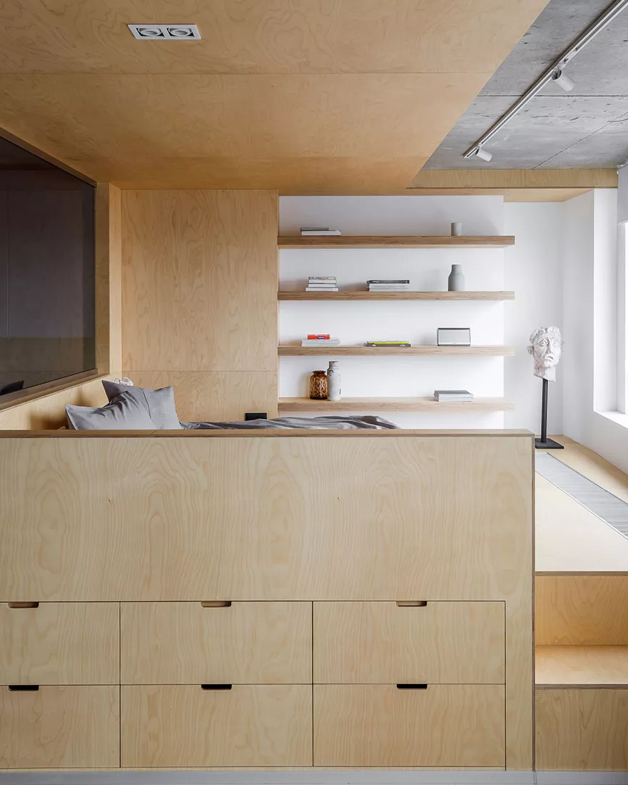 Дизайн однокімнатної квартири: 35 стильних прикладів сучасного оформлення