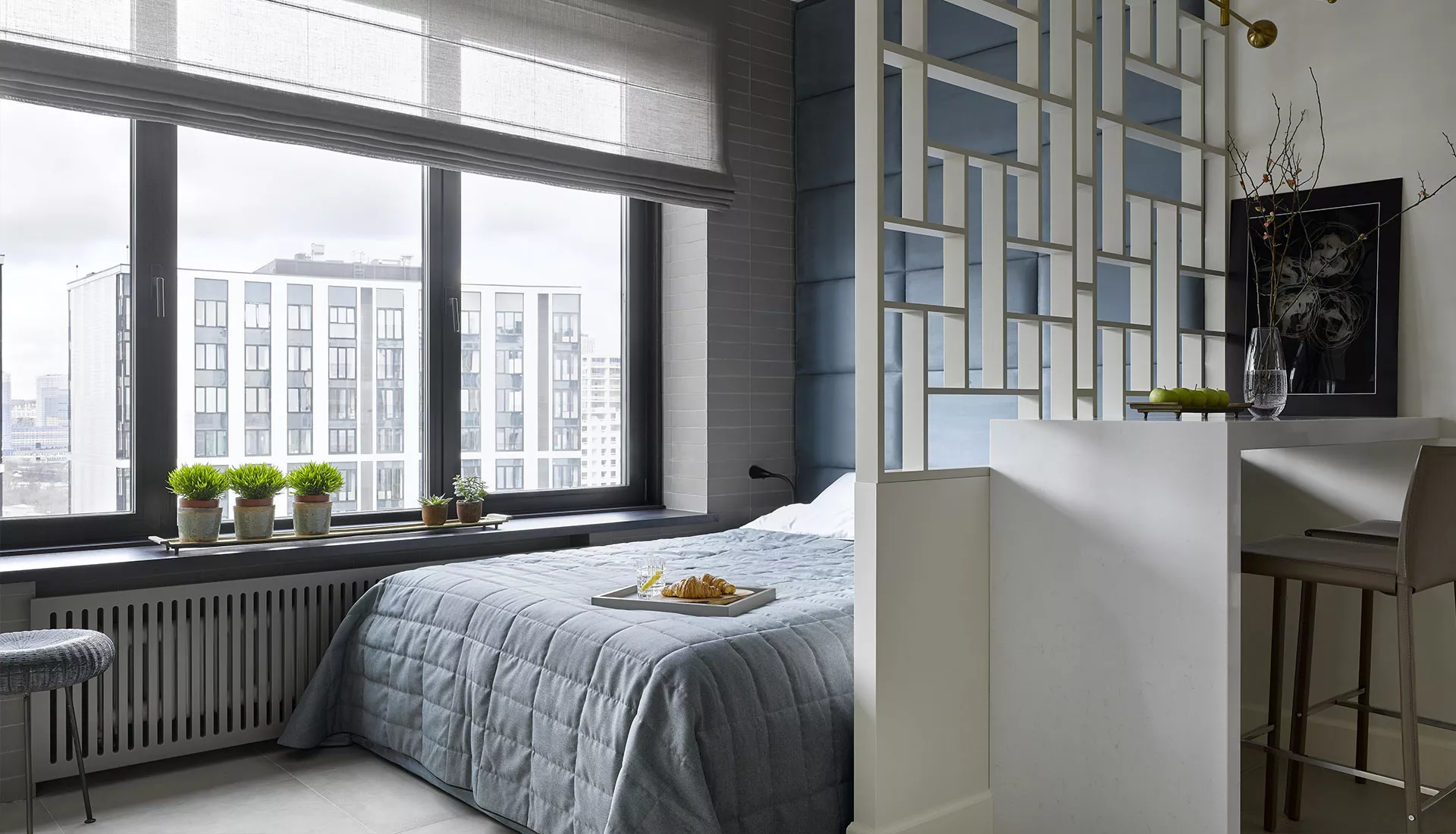 Дизайн однокімнатної квартири: 35 стильних прикладів сучасного оформлення