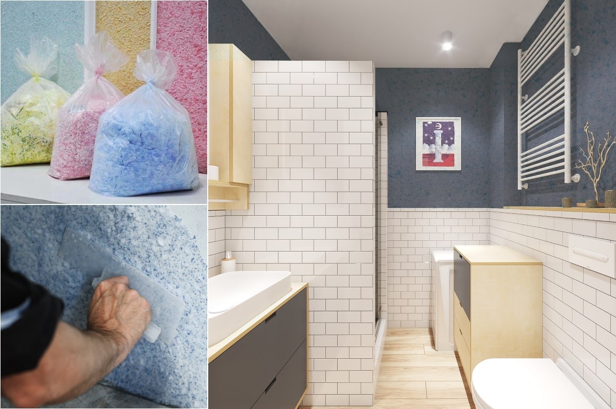 Шпалери у ванній: економія чи нерозсудливість?