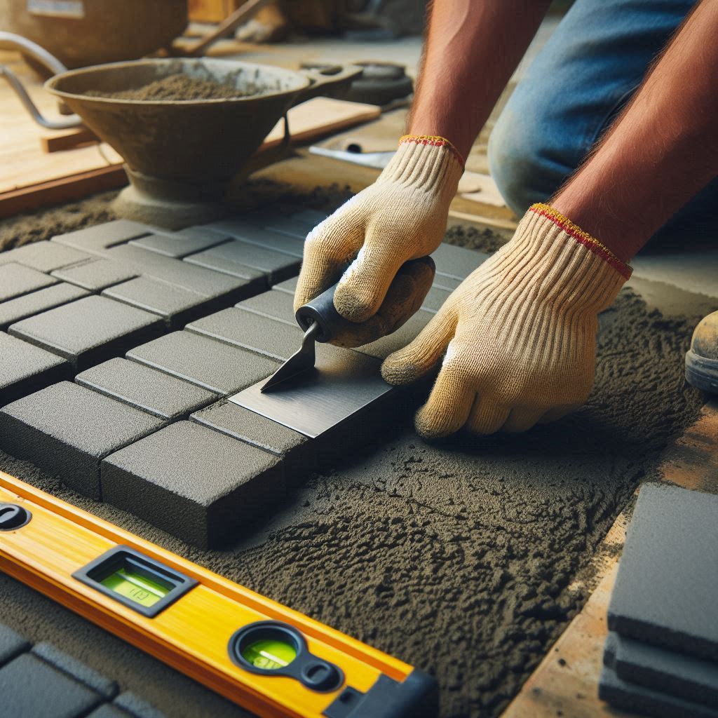 Як укласти тротуарну плитку на цемент: покрокова інструкція та важливі поради