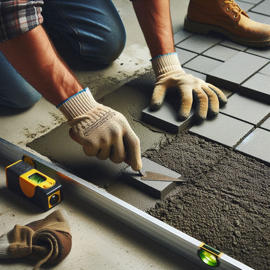 Як укласти тротуарну плитку на цемент: покрокова інструкція та важливі поради