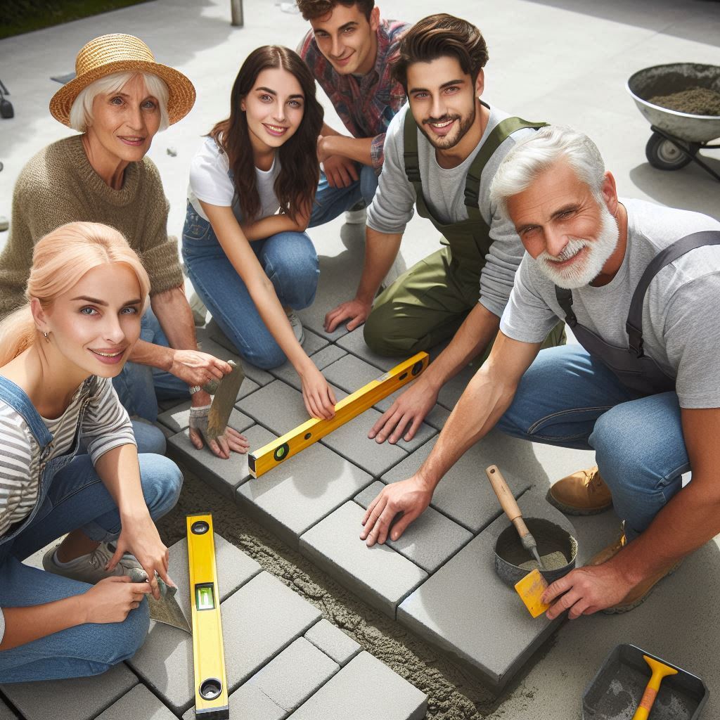 Як укласти тротуарну плитку на цемент: покрокова інструкція та важливі поради