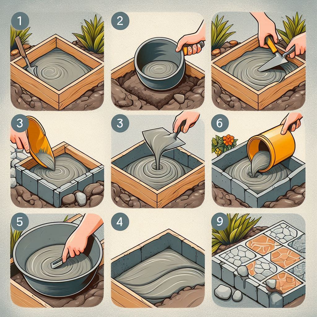 Як зробити доріжку з цементу своїми руками: покроковий план та важливі поради