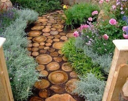 Доріжки на дачі своїми руками – кілька цікавих способів