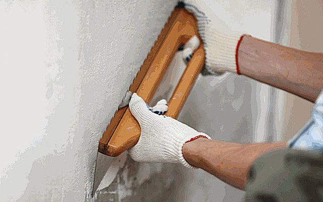Шпаклівка стін під шпалери своїми руками - посібник для початківців
