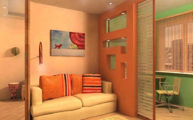 Як зробити перегородку в кімнаті – кілька доступних технологій.