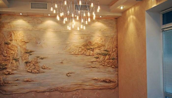 Барельєф на стіні своїми руками – покрокова інструкція!