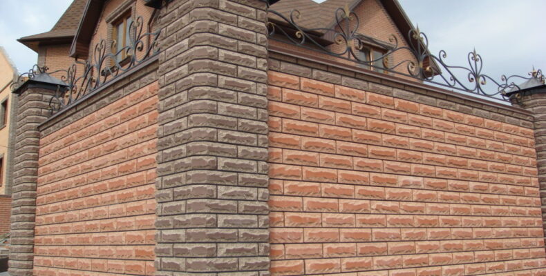 Паркан із цегли своїми руками - покрокова інструкція!