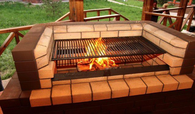 Барбекю своїми руками - від найпростіших до стаціонарних