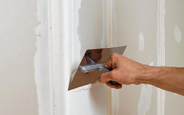 Як шпаклювати гіпсокартон під фарбування - покрокові ілюстровані інструкції