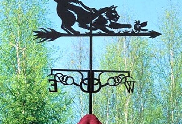 Флюгер своїми руками - ілюстрована покрокова інструкція