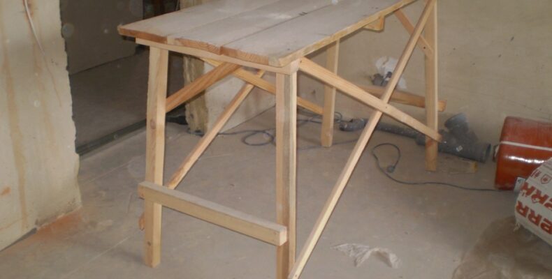 Як зробити складні будівельні цапи своїми руками: покрокова інструкція з фото