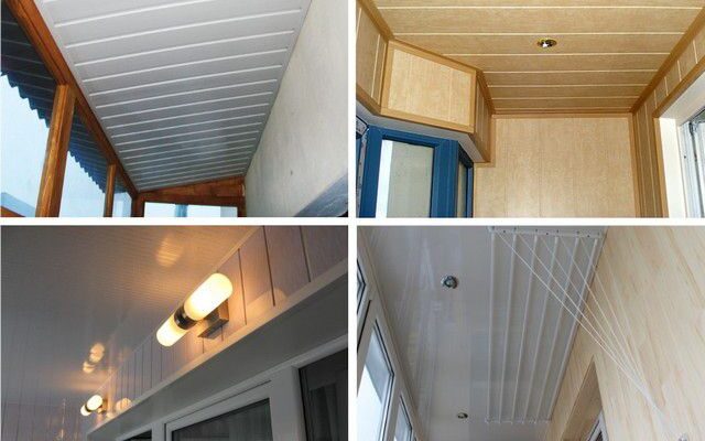 Стеля на балконі з чого зробити - вимоги та можливі варіанти