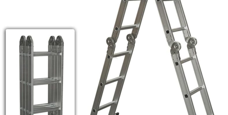 Сходи-трансформери - яку вибрати? ТОП-5 найкращих алюмінієвих сходів-трансформерів