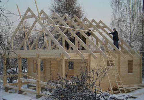 Розрахунок крокв своїми руками - виготовлення та монтаж покроково!