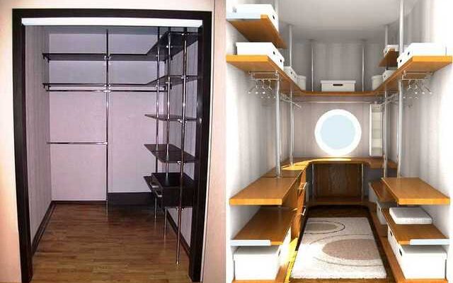 Гардеробна своїми руками - фото проектів, креслення та поради щодо виготовлення в домашніх умовах