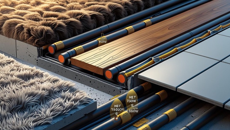 Що не можна стелити на водяну теплу підлогу