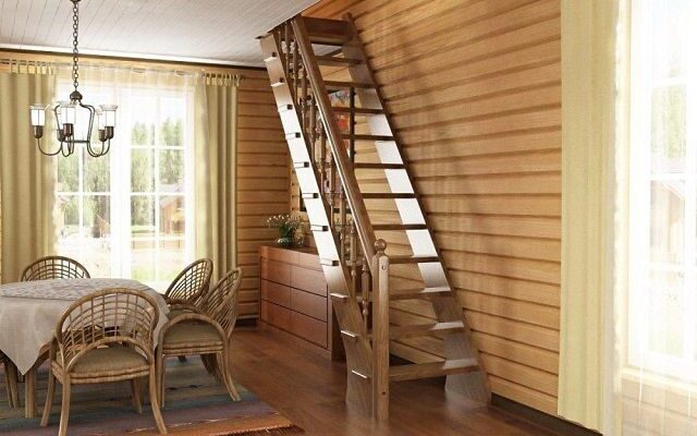 Дерев'яні сходи своїми руками – спробуйте свої сили!