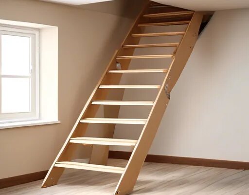 Сходи розкладні на горище своїми руками - робимо покроково