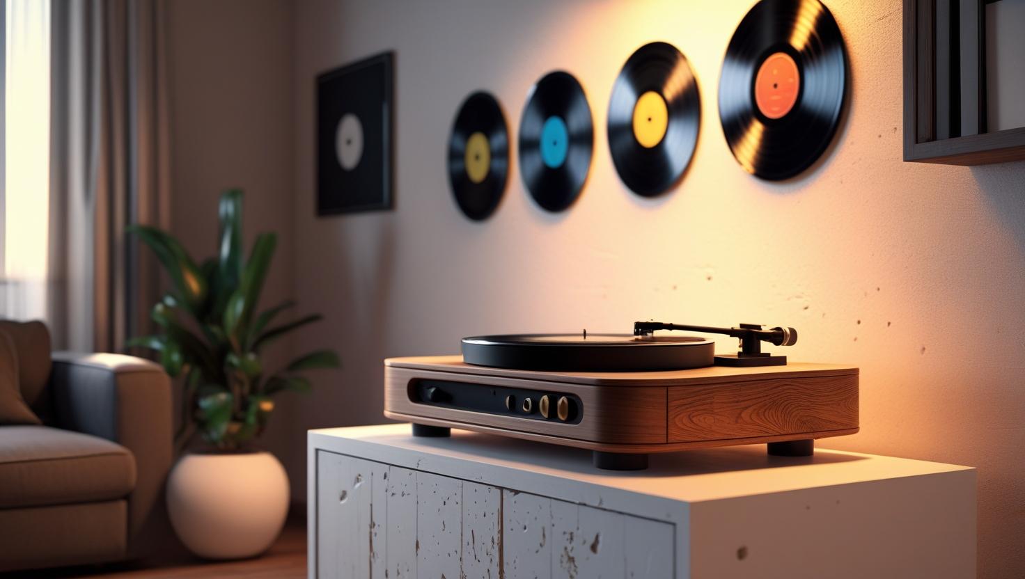 Вініл у сучасному інтер’єрі: чому програвачі знову у тренді