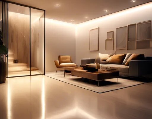 Підсвічування підлоги - для чого потрібне і як зробити самостійно