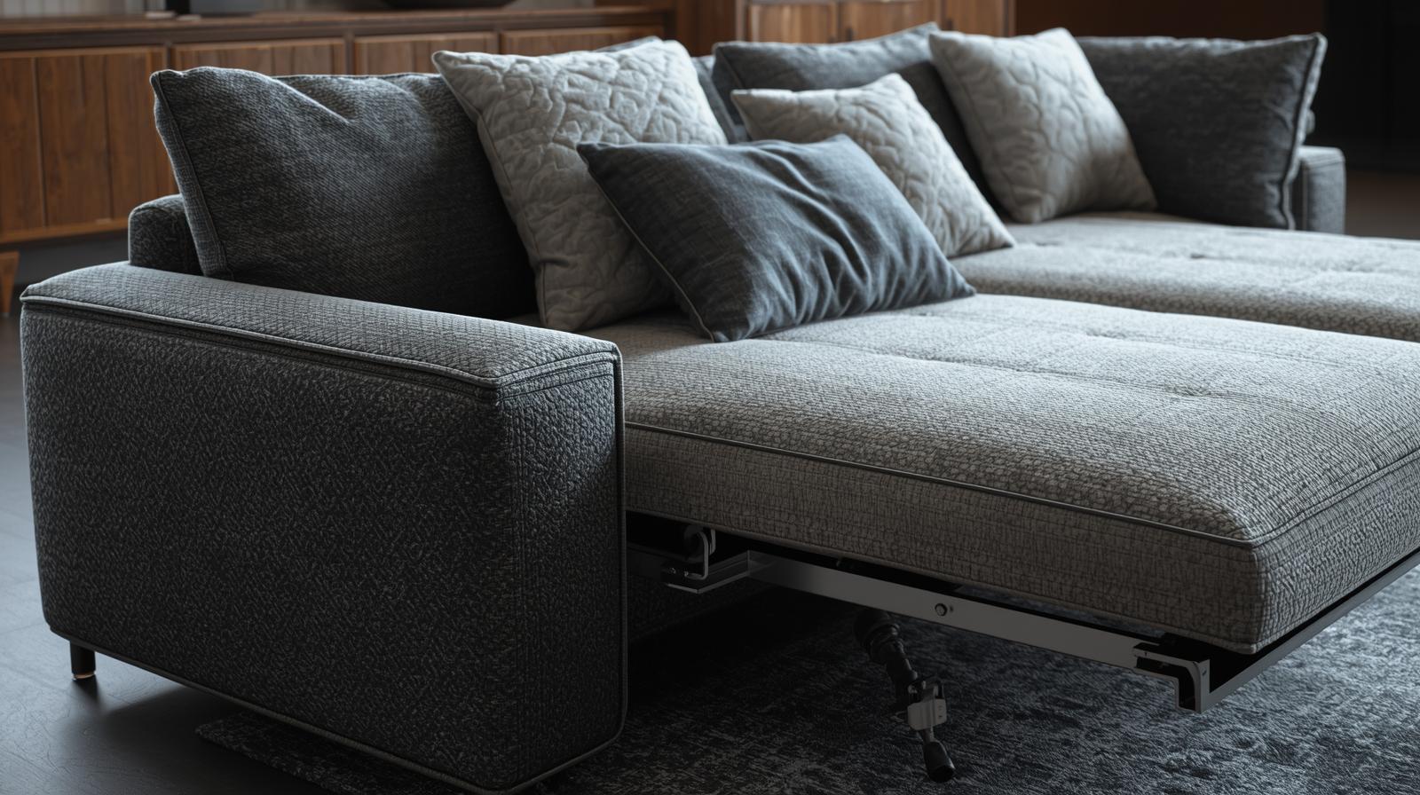 Диван-ліжко: функціональність та комфорт удома