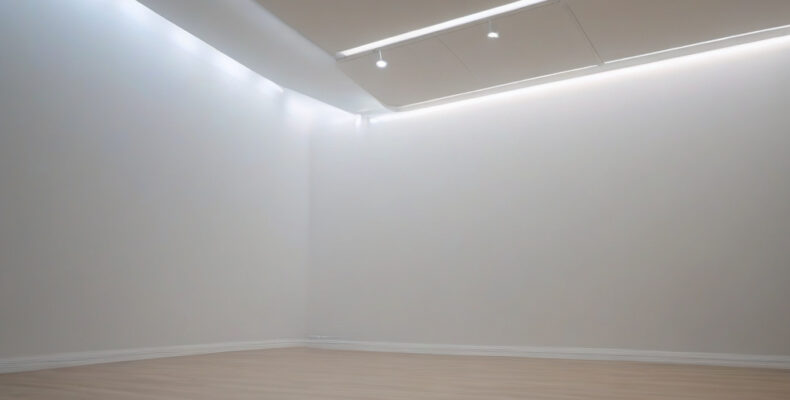 Монтаж точкових світильників у підвісну стелю