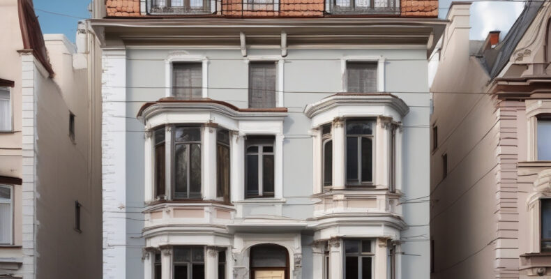 Ремонт тріщин на фасаді будинку