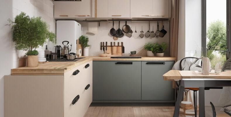 Дизайн кухні у малогабаритній квартирі