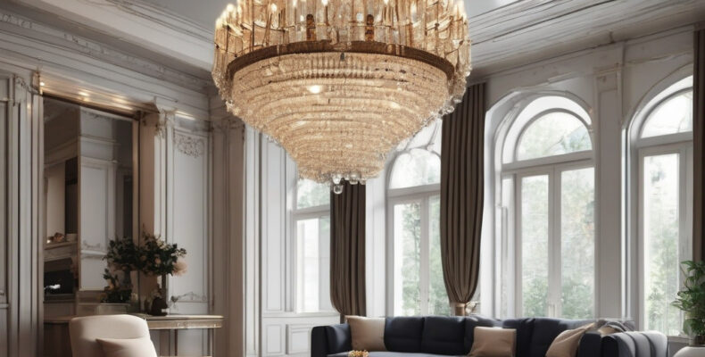 Монтаж люстри з підключенням на подвійний вимикач