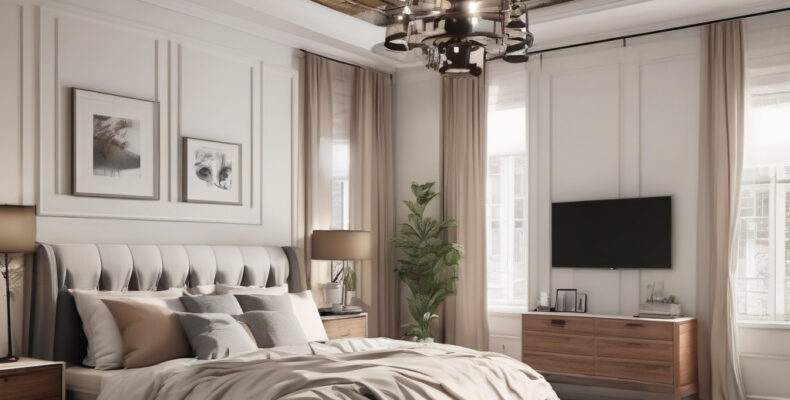 Дизайн стелі в спальні: варіанти і матеріали