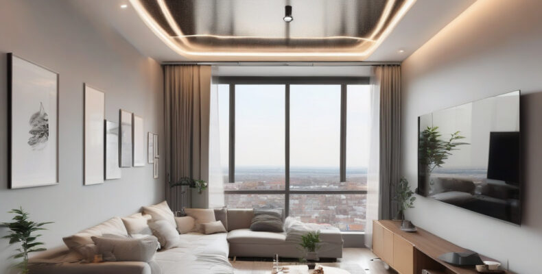 Як зробити натяжну стелю самостійно