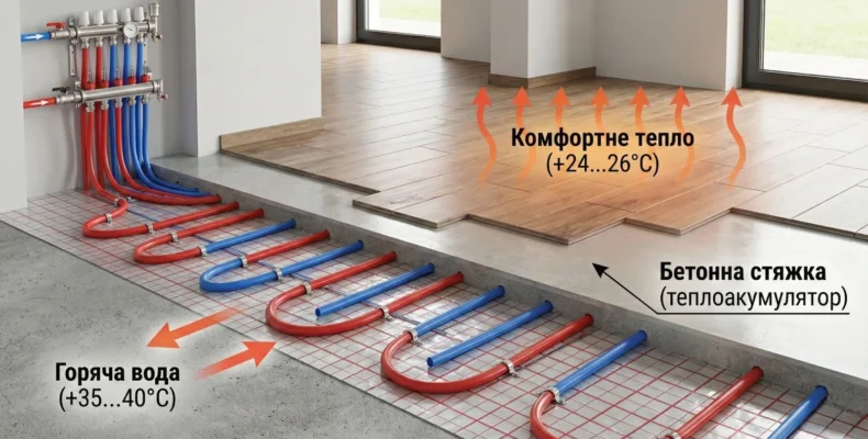 Тепла підлога чи радіатори? Чому сучасний ремонт вимагає комбінованого підходу