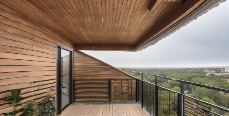 Як обшити балкон вагонкою