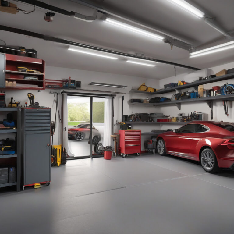 Облаштування майстерні в гаражі