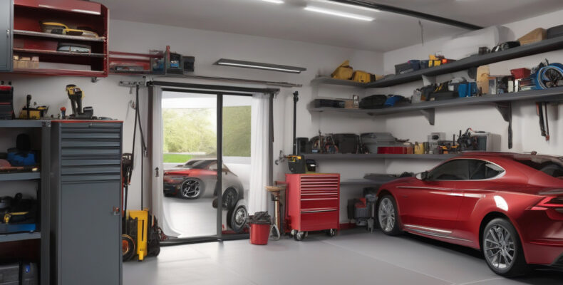 Облаштування майстерні в гаражі