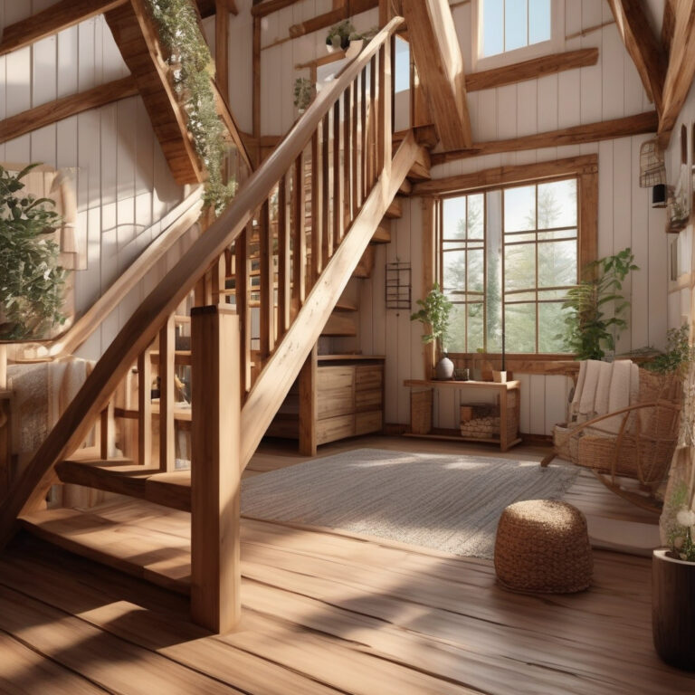 Облаштування сходів у приватному будинку